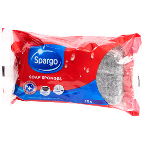 Spargo gąbki metalowe 10 sztuk