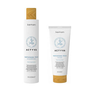 Kemon ACTYVA Nutrizione Ricca ZestawSzampon+Maska