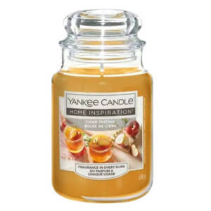 YANKEE CANDLE Świeca zapachowa Cider Tasting 538 g