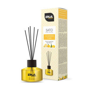 ERLA SATO SUMMER TIME- Patyczki zapachowe 50ml Zapach LEMON CYTRYNOWY