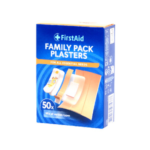 Plastry First Aid Family Box 50 sztuk