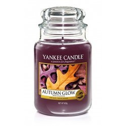 YANKEE CANDLE AUTUMN GLOW duży słoik 623 g