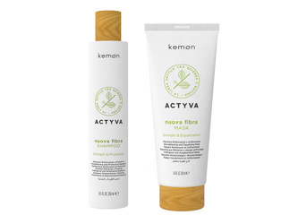 Kemon  NUOVA FIBRA Zestaw Odbudowuj Szampon+Maska