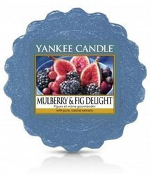 YANKEE CANDLE MULBERRY  FIG DELIGHT  wosk  22G