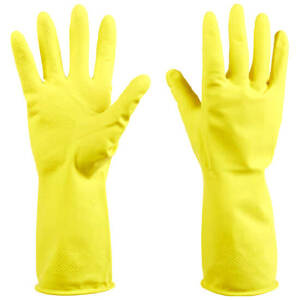 MOCNE Rękawice gospodaracze domowe Rozmiar L