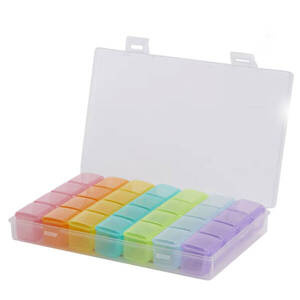 ORGANIZER Pojemnik na leki tabletki 17,5 x 10,5 x 2,5 cm