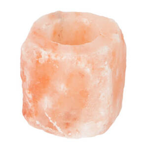 Świecznik na podgrzewacze z kamienia solnego Ø 10 x 7 cm