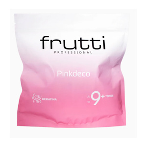 Frutti Professional  Różowy Rozjaśniacz z Keratyną 9 Tonów 500 g